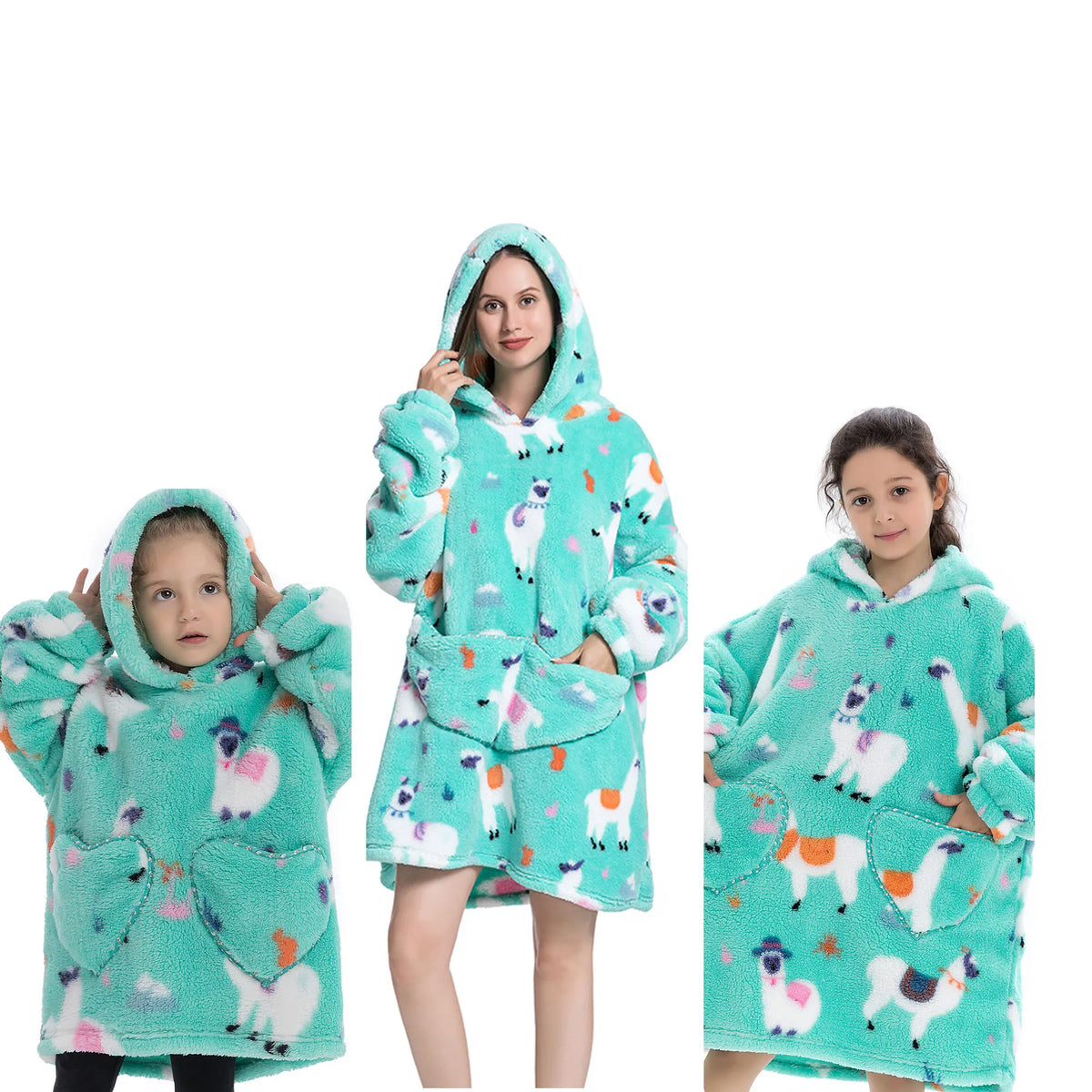 Sherpa-Sweetie – Oversize-Hoodie-Decke