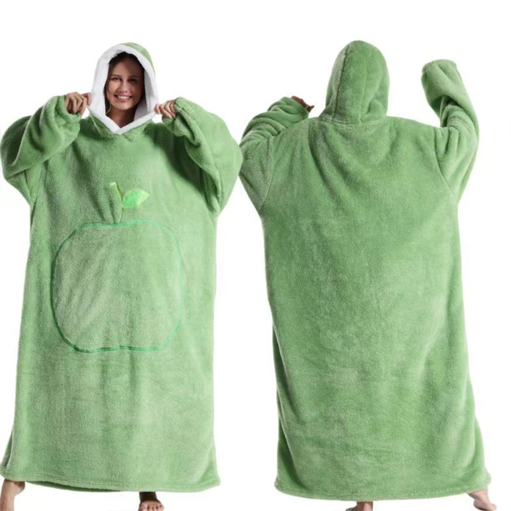 Netflix-Nest – Unisex-Hoodie-Decke mit XL-Tasche