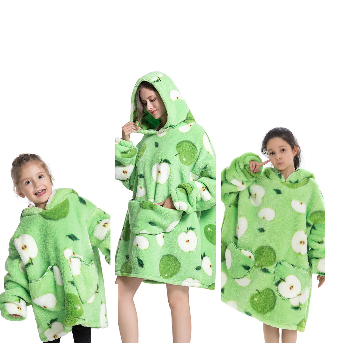 Sherpa-Sweetie – Oversize-Hoodie-Decke