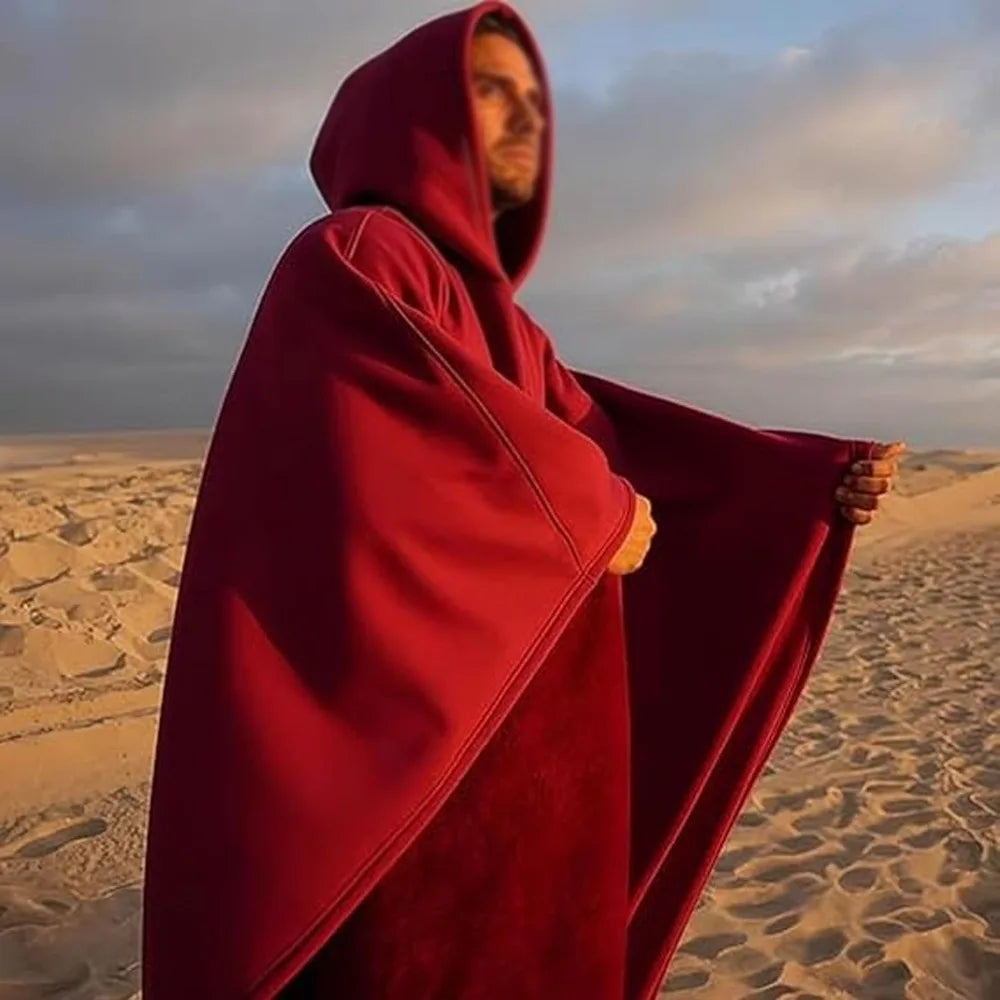 Cape Laune – Lässiger Kapuzen-Cape-Hoodie