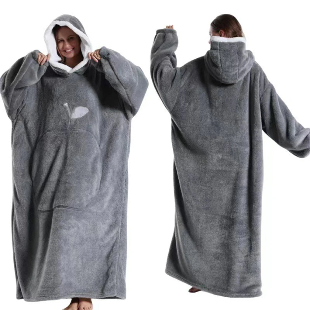 Netflix-Nest – Unisex-Hoodie-Decke mit XL-Tasche