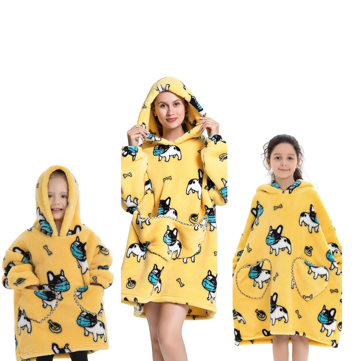 Sherpa-Sweetie – Oversize-Hoodie-Decke