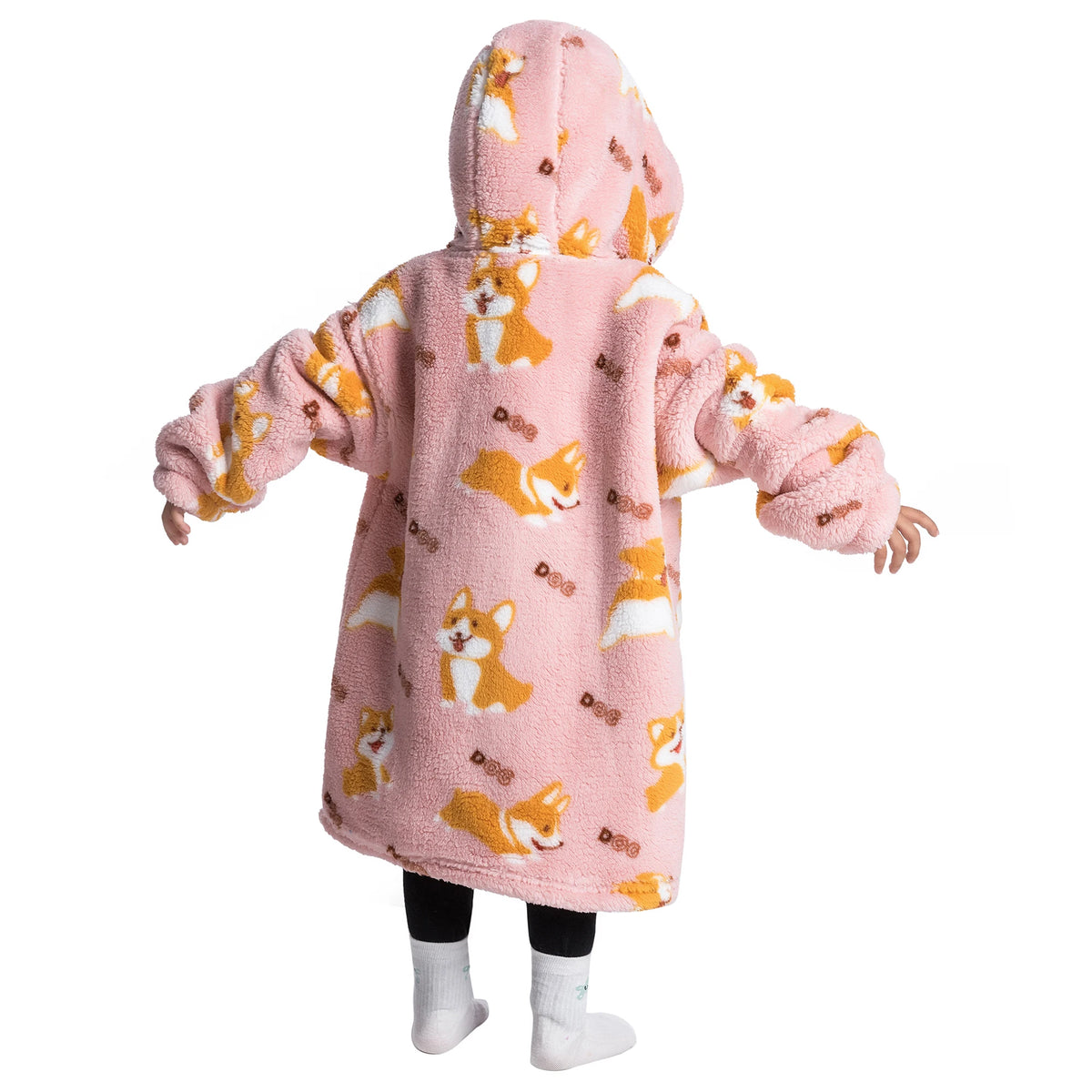 Sherpa-Sweetie – Oversize-Hoodie-Decke
