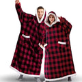 Frostküsschen – Flauschige Hoodie-Decke mit XL-Tasche