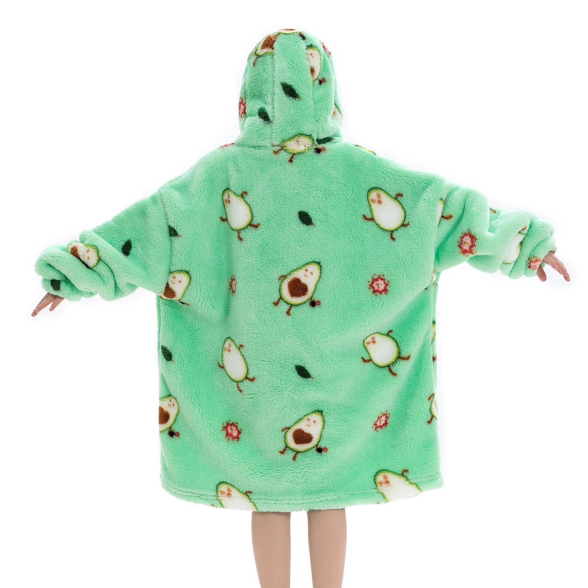 Sherpa-Sweetie – Oversize-Hoodie-Decke