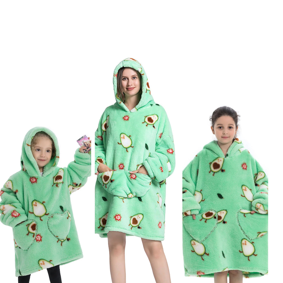 Sherpa-Sweetie – Oversize-Hoodie-Decke