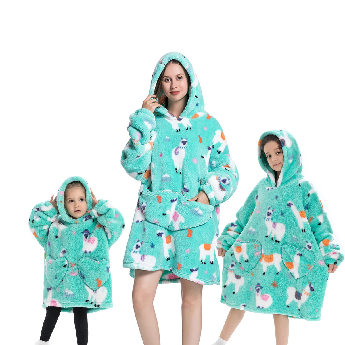 Sherpa-Sweetie – Oversize-Hoodie-Decke