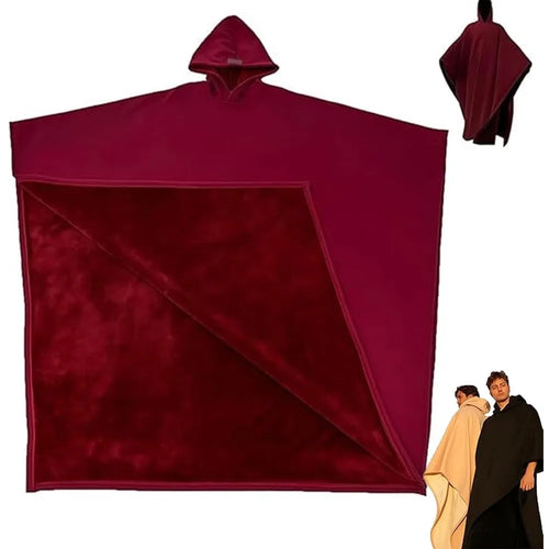Cape Laune – Lässiger Kapuzen-Cape-Hoodie