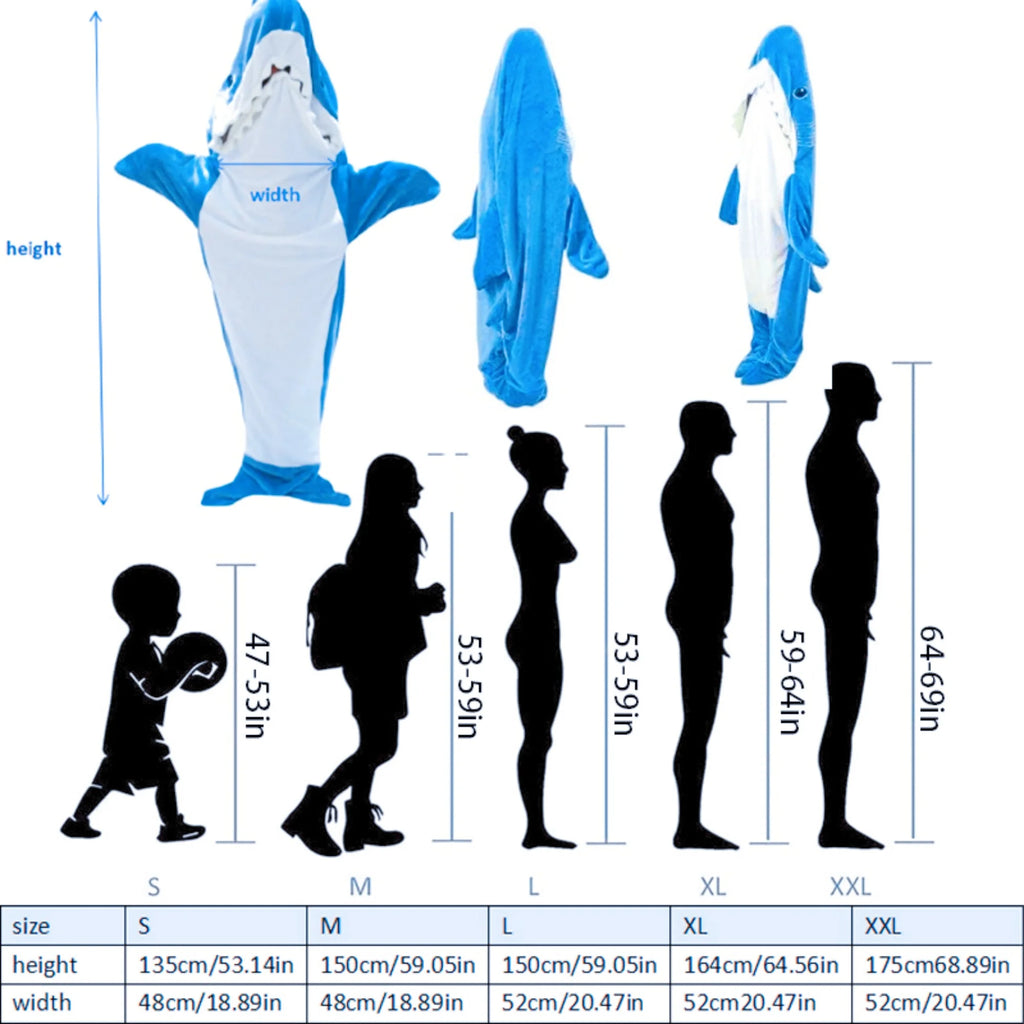 Hai-Hallo! – Flauschiger Kuschel-Onesie mit Kapuze