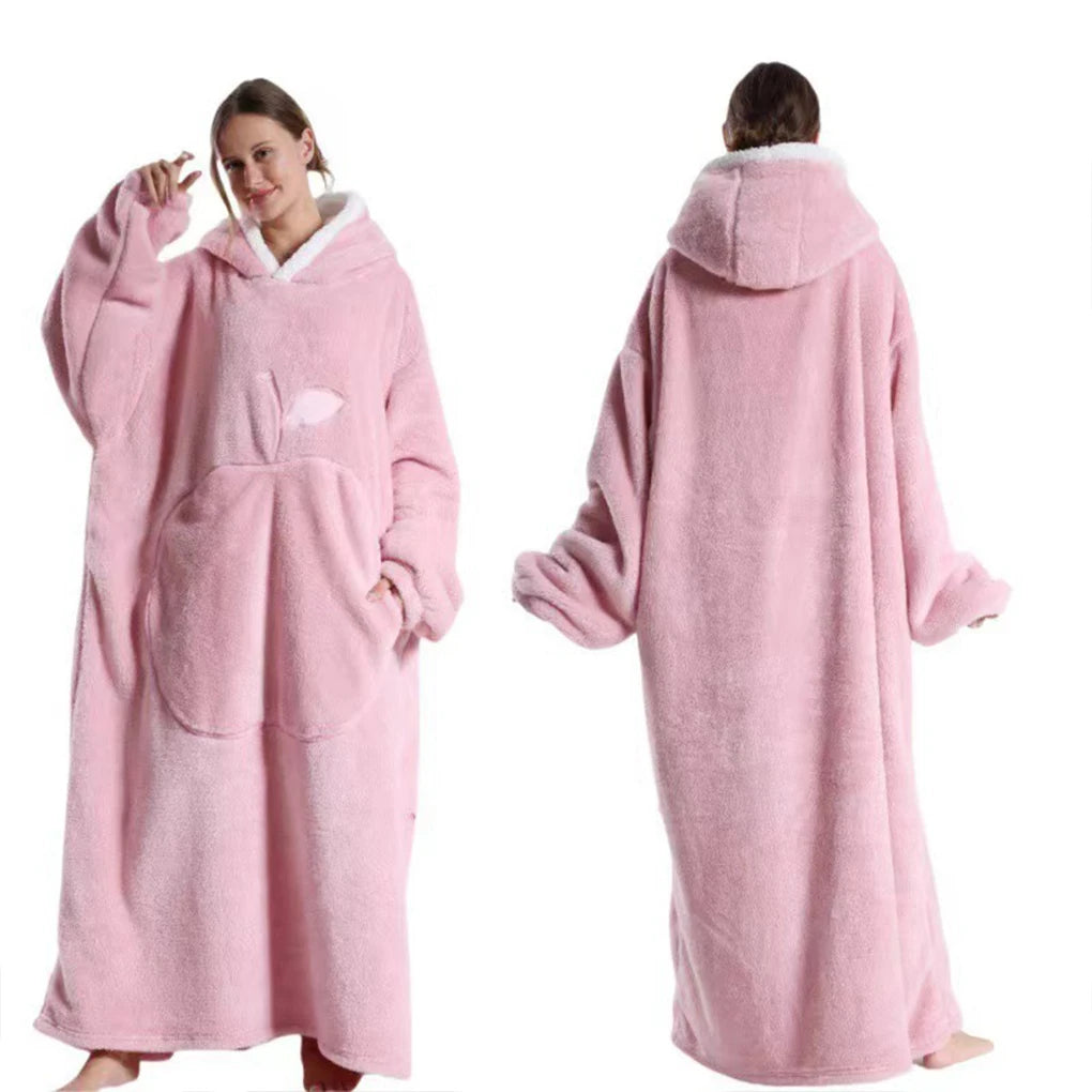 Netflix-Nest – Unisex-Hoodie-Decke mit XL-Tasche
